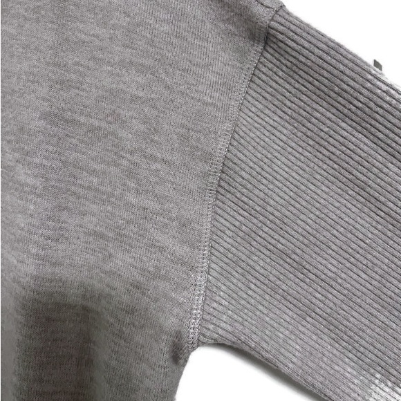 NWT Gap Maternity dress, light grey, size Large. - Picture 2 of 6